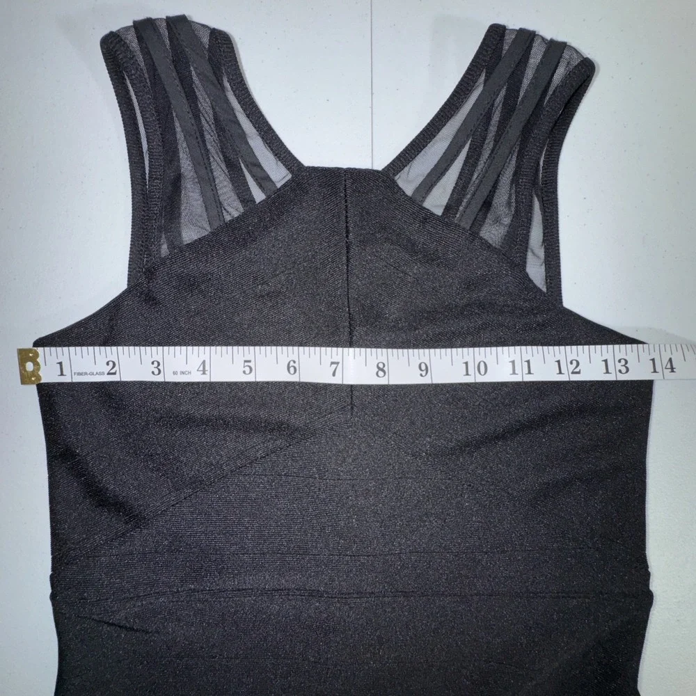 Nickie Lew Girls Black Dress Size 12 Bandage Party Dance Formal Cocktail